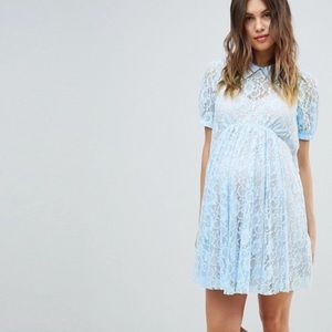 Lace Overlay Dress